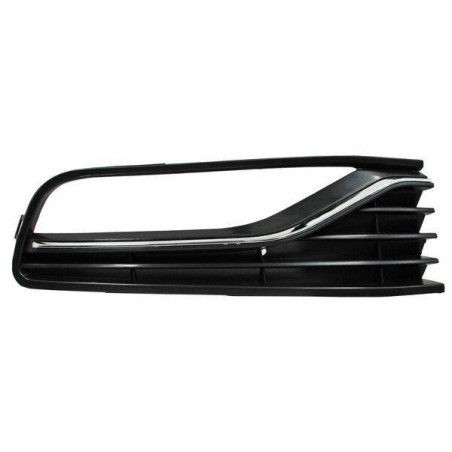 Parrillas, marco y molduras de parrilla, Volkswagen Polo, Derecha, 2015 al 2016