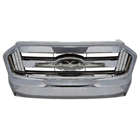 Parrillas, marco y molduras de parrilla, Ford Ranger, 2017 al 2019