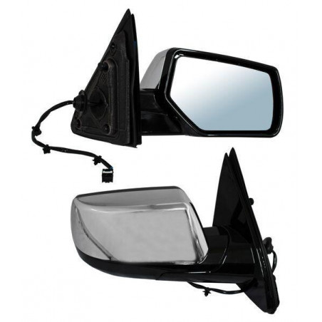 Espejo tahoe / yukon 15-20 elect c/desemp crom  ls/ lt/ ltz/ premier/ xl/ denali der