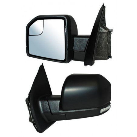 Espejo ford pu / f150 15-20 elect c/desemp c/direcc c/mem c/luz inf led c/punto ciego autoabatible p/pint king ranch/ limited/ lariat izq