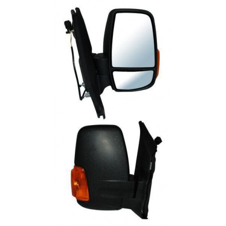 Espejo transit 15-17 s/cont c/direcc ambar chino van/ chasis/ pasajeros der