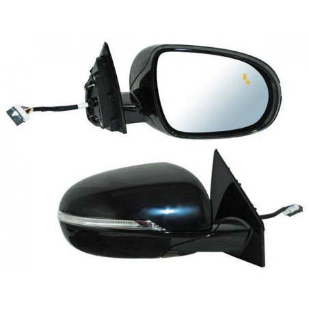 Espejo sorento 16-18 elect c/desemp c/direcc autoabatible c/sens punto ciego p/pint ex/ lx/ sxl der