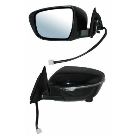 Espejo xtrail 15-19 elect p/pint c/direcc c/camara c/desemp izq