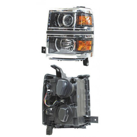 Faro chev pu 14-16 filo cromado c/lupa tyc izq