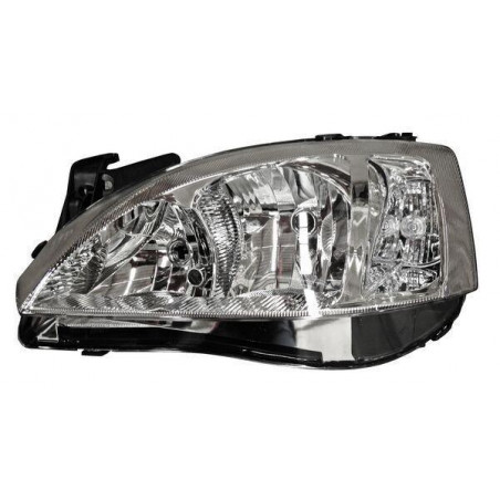 Faro corsa/ tornado 08-11 fondo cromado tyc izq