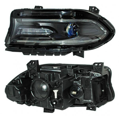 Faro charger 16-19 bulbo hb3 (9005) c/leds tyc izq