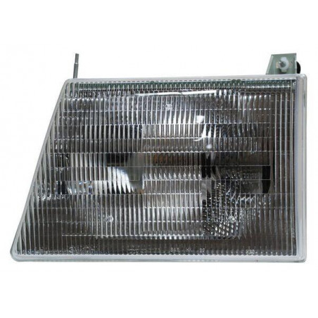 Faro ford van 92-07 econoline c/ajustes tyc izq