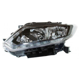 Faro xtrail 15-17 elect c/motor leds ald202 tyc izq