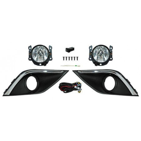 Faro niebla outlander 16-19 c/parrilla filo crom jgo 352