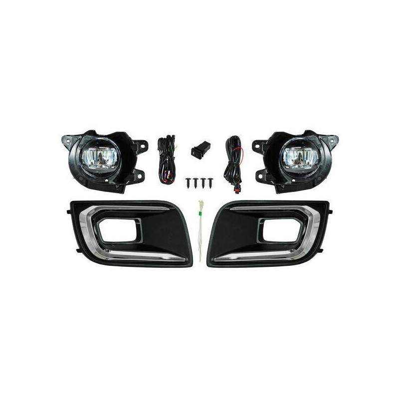 Faro niebla sequoia 18-19 leds c/base jgo 352