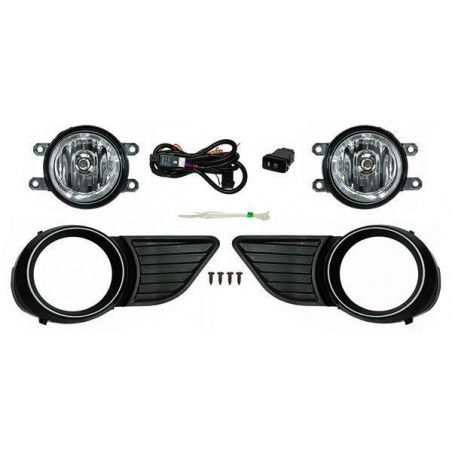 Faro niebla sienna 11-17 c/parrilla negra jgo 352