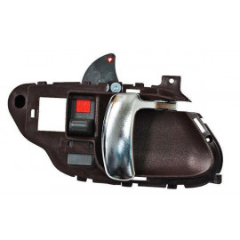 Manija int chev pu/ sub/ blazer/ yukon/ tahoe/ escalade 95-98 roja/ cromo plastico 2218 der