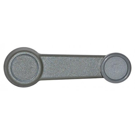 Manija elev cristal mazda pu 86-93 plastico gris