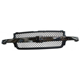 Parrilla chev 3500 hd 99-03 c/mold cromada