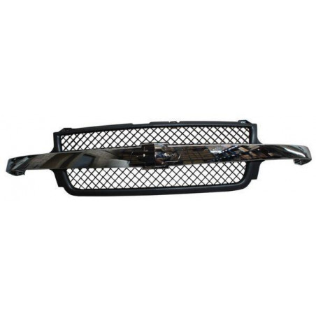 Parrilla chev 3500 hd 99-03 c/mold cromada