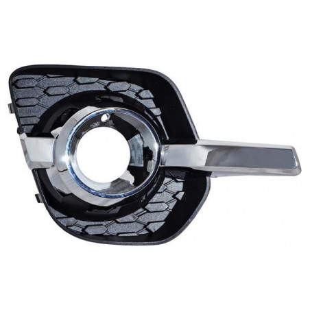 Parrilla equinox 10-15 p/faro niebla c/mold crom der