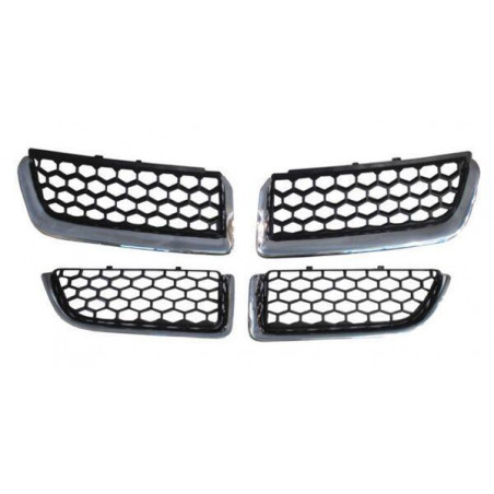 Parrilla stratus 04-05 c/mold cromada jgo 4 pzas