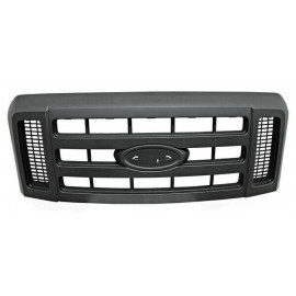 Parrilla ford super duty 08-10 negra pat usa