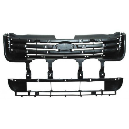 Parrilla fusion 06-09 negra inserto tyg