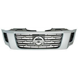 Parrilla nissan pu np300/ frontier 16-20 plata p/pint  t156 ms