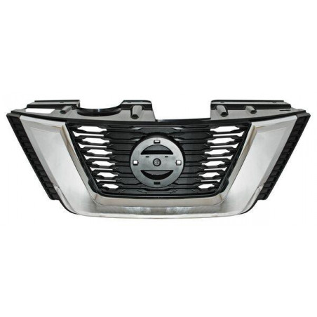 Parrilla xtrail 18/ rogue 17-18 c/mold crom c/hoyo p/camar