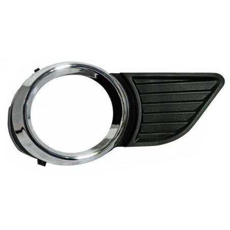 Parrilla sienna 11-15 p/faro niebla c/mold crom 352 der