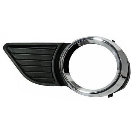 Parrilla sienna 11-15 p/faro niebla c/mold crom 352 izq