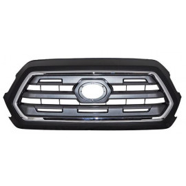 Parrilla tacoma 16-18 gris c/mold crom filo negra mtp