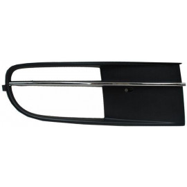 Parrilla beetle 12-16 p/faro niebla cromada/ negro der