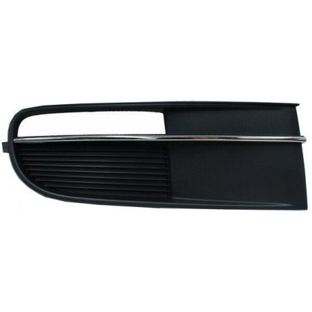 Parrilla beetle 12-16 s/faro niebla cromada/ negro der