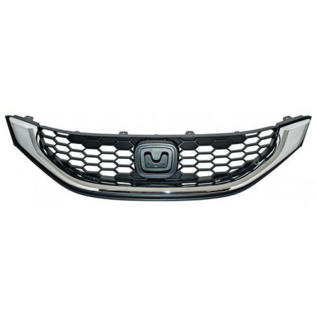 Parrilla civic 13-15 2/4p c/mold cromada