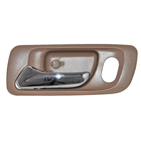Manija int accord 98-02/ odyssey 99-04 beige/ cromo del c/hoyo plastico izq