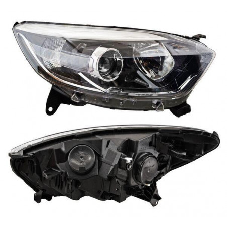 Faro captur 18-20 fondo negro filo crom c/motor 678 der