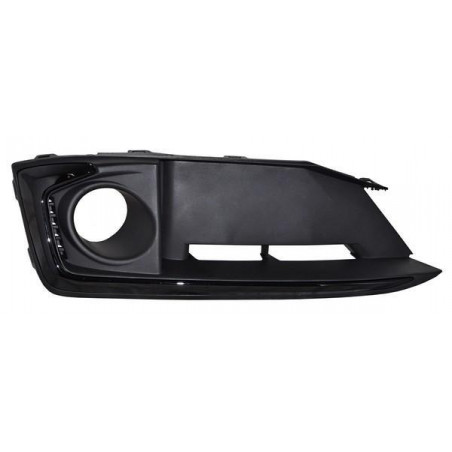 Parrilla civic 19-20 4p c/mold negra p/faro niebla mtp der