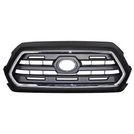 Parrilla tacoma 16-18 negra c/mold crom mtp q10