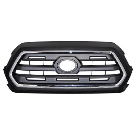 Parrilla tacoma 16-18 negra c/mold crom mtp q10