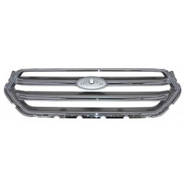 Parrilla escape 17-19 plata c/filo cromado 627