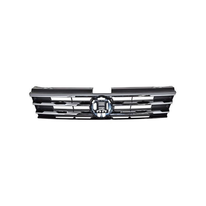 Parrilla tiguan 18-19 c/mold crom